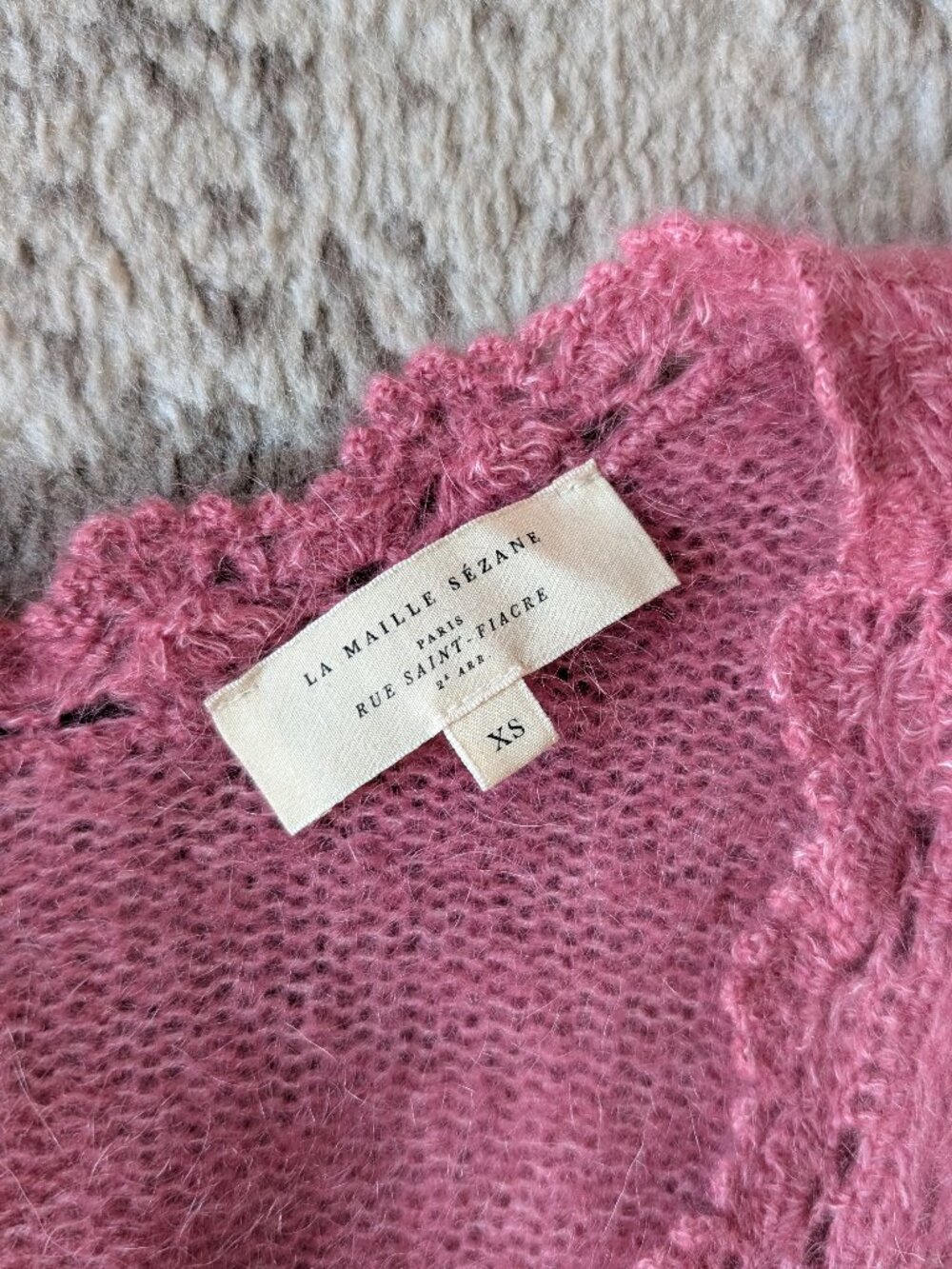 Sezane Angelo Cardigan size XS - Picture 5 of 6